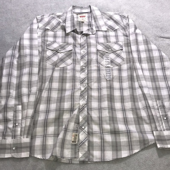 Men’s Levi’s red tab long sleeve shirt NWT SIZE XL - Picture 4 of 4